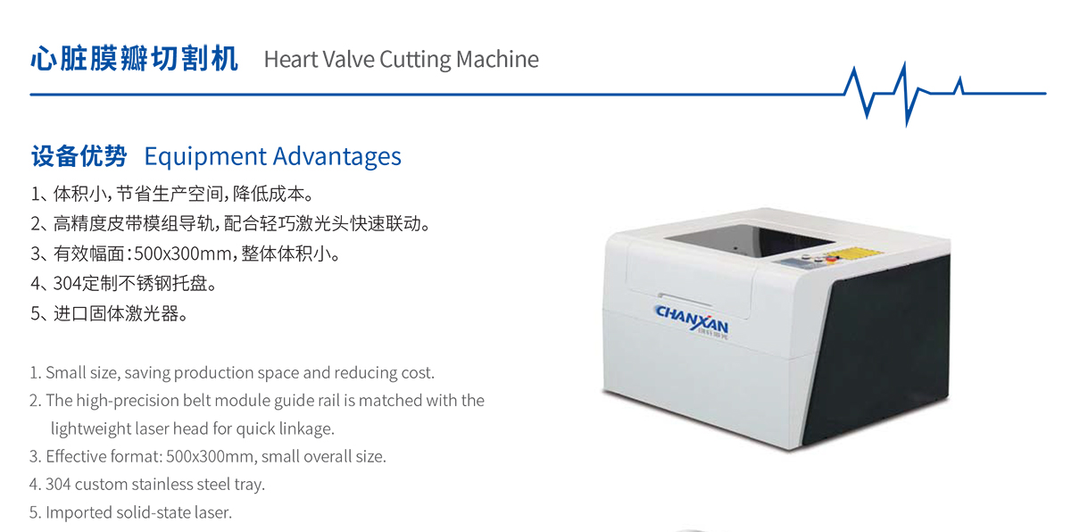 心臟膜瓣激光切割機