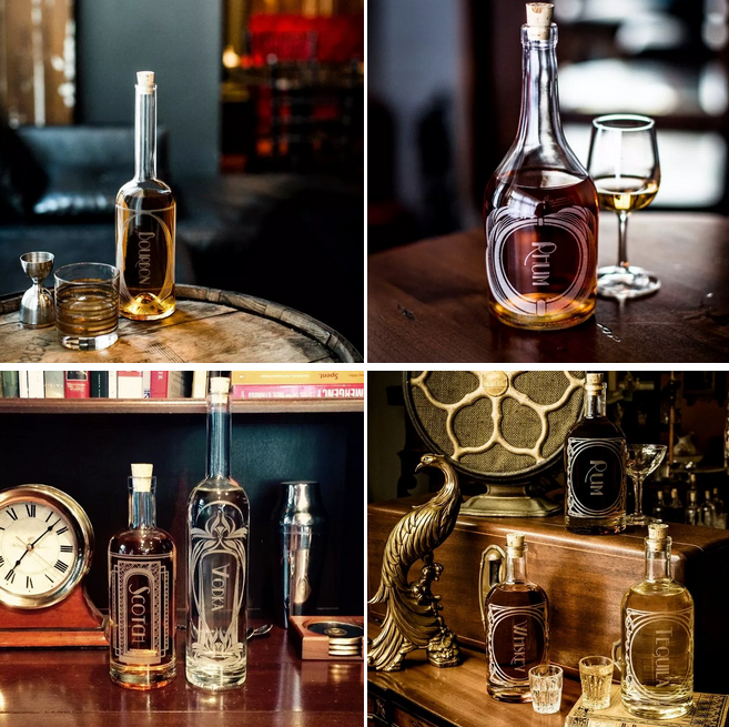 酒瓶激光打標(biāo)機，打開創(chuàng)意酒市場