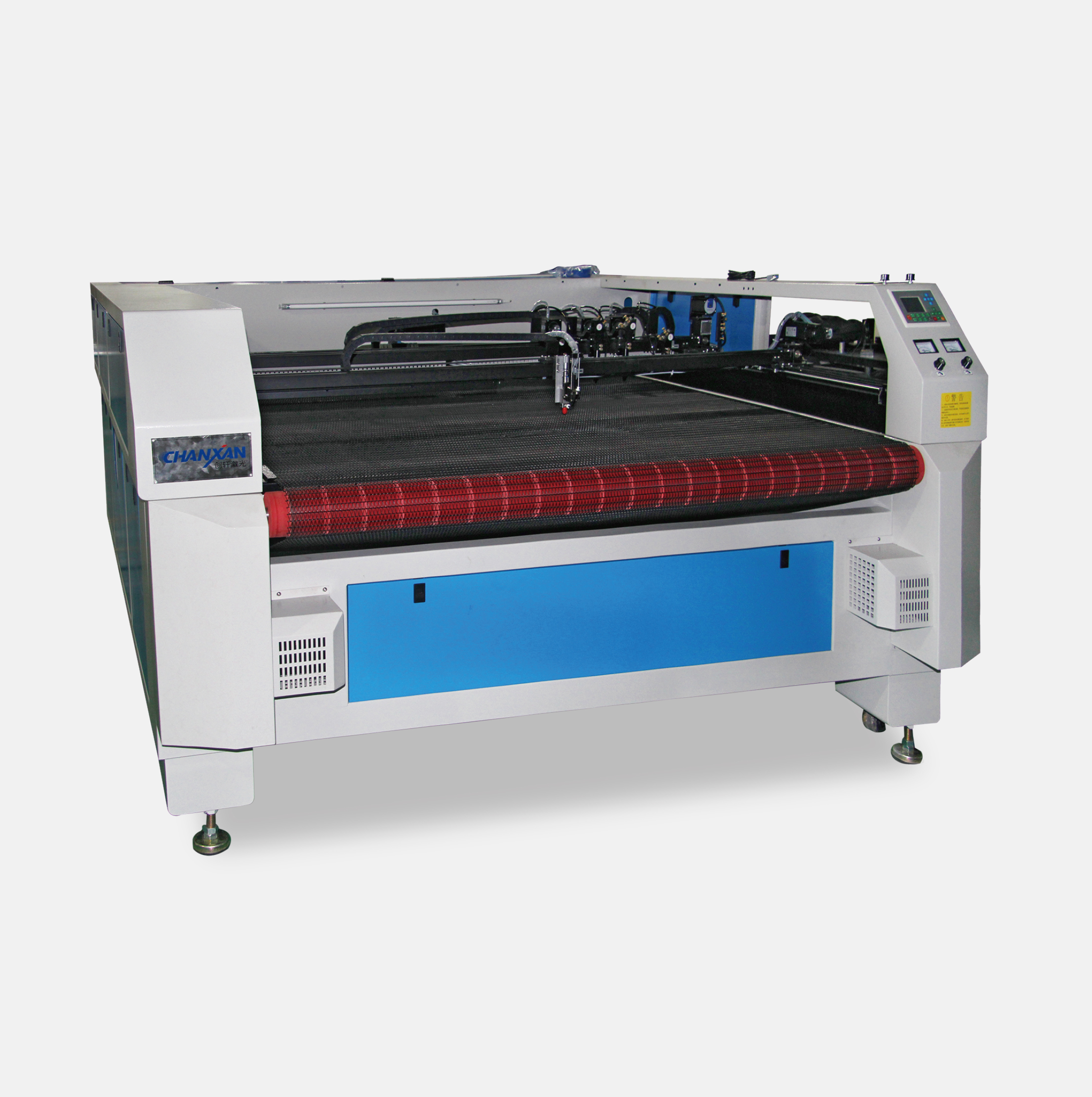 全自動(dòng)智能鞋面畫(huà)線下料一體機(jī)