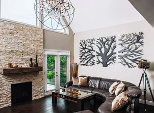 激光切割金屬墻飾，開(kāi)啟墻面新“飾”界