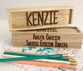 激光雕刻創(chuàng)意文具，升級(jí)開學(xué)裝備