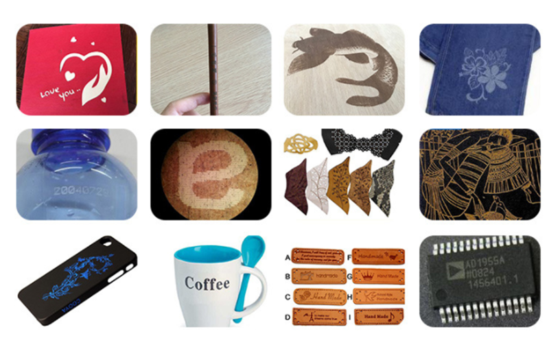 激光打標(biāo)機(jī)激光雕刻機(jī)個(gè)各自的應(yīng)用