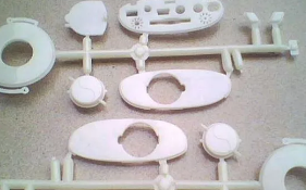 激光切割水口，精度高，效率快