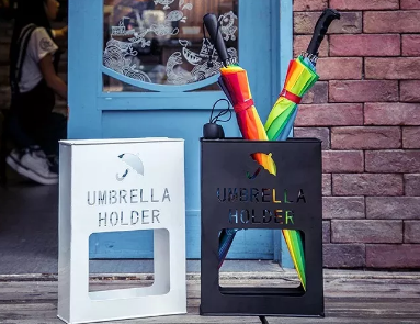 激光切割雨傘架，雨傘收納神器