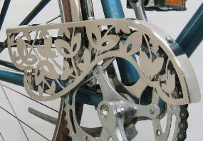 激光切割自行車防護(hù)板  騎行新體驗(yàn)