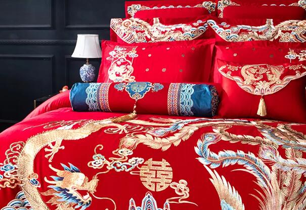 激光裁切婚禮床品，盡顯品味